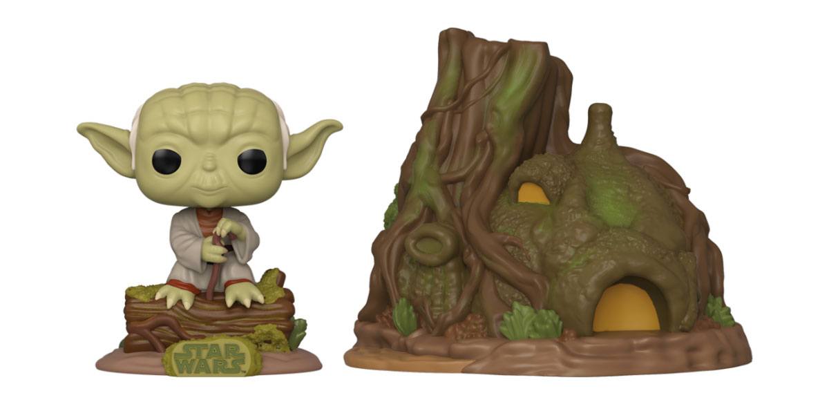 Star Wars POP! Town Vinyl figurine Yoda\'s Hut Empire Strikes Back 40th Anniversary 9 cm