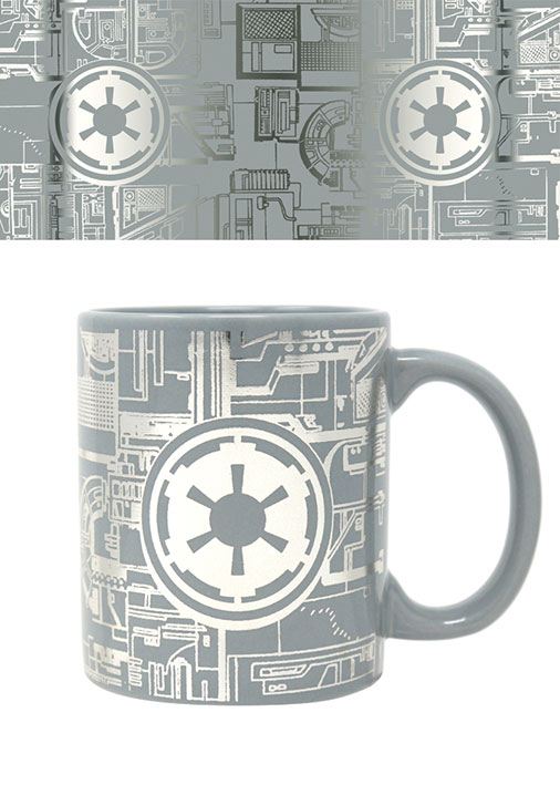 Star Wars mug Foil Death Star Surface