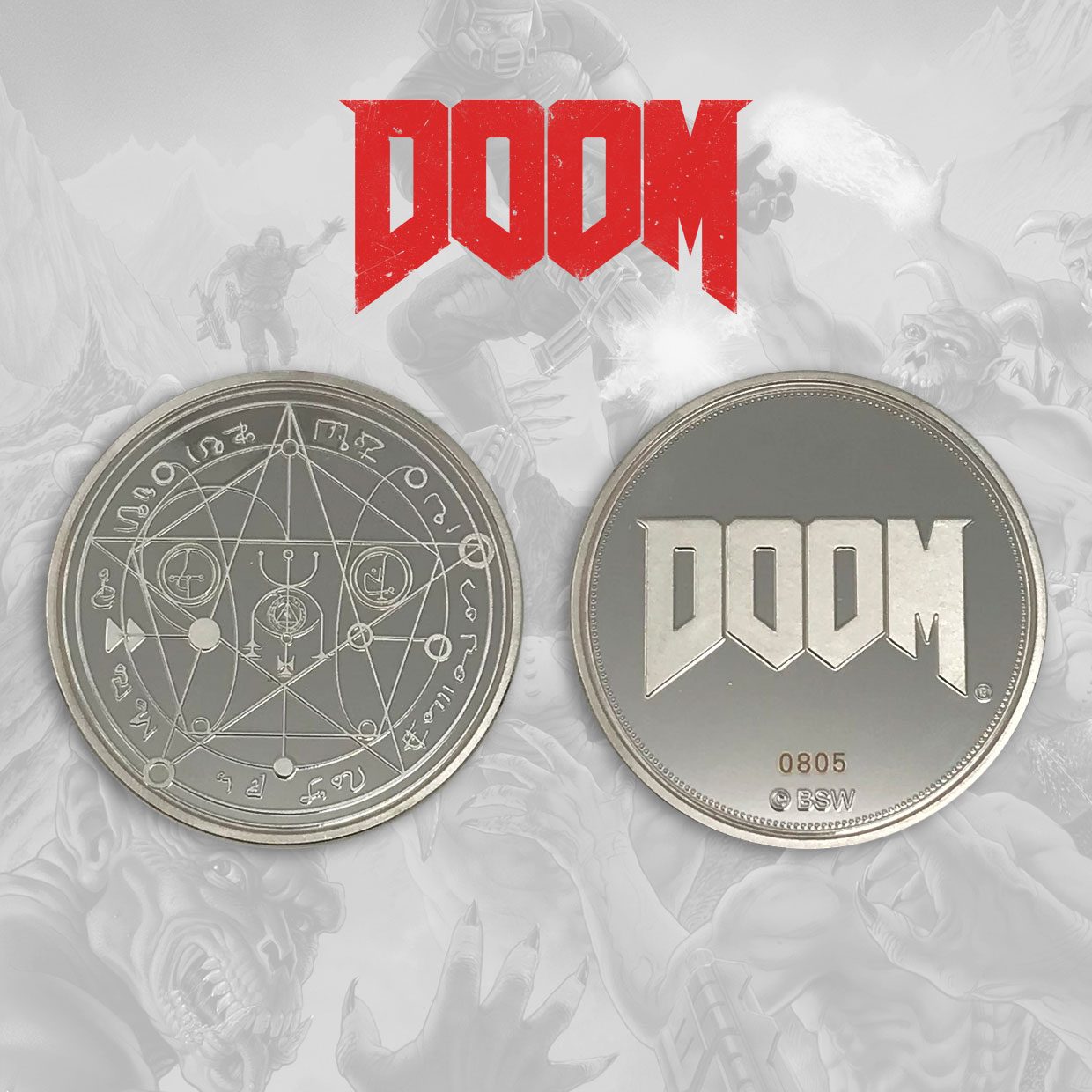 Doom pice de collection Logo