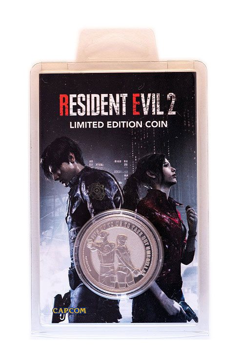 Resident Evil 2 pice de collection Leon & Claire Silver Edition