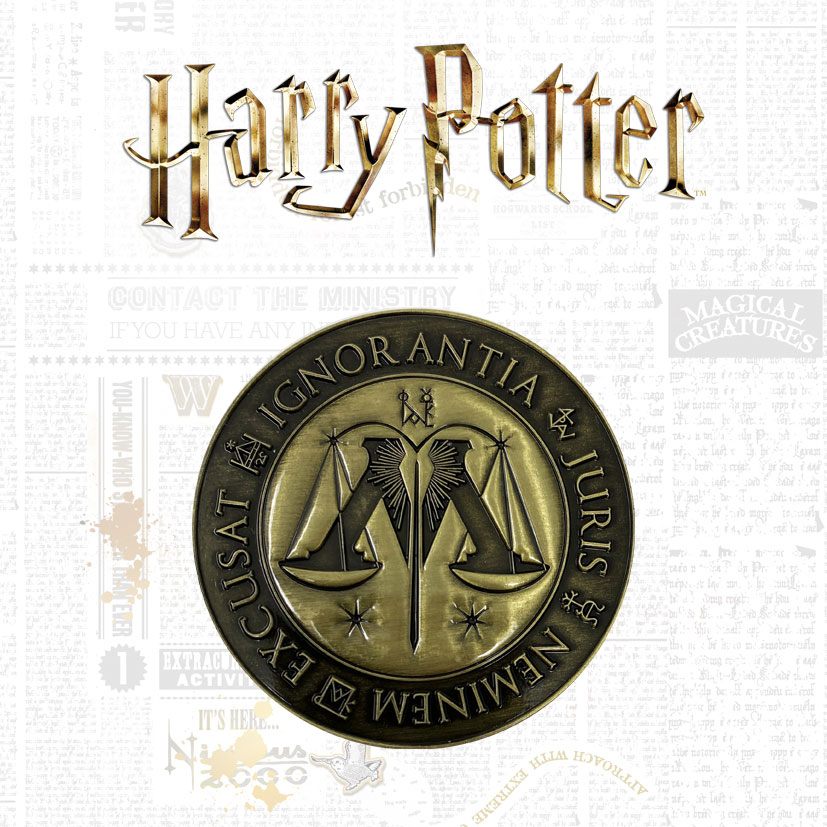 Harry Potter mdaillon Ministry of Magic Limited Edition
