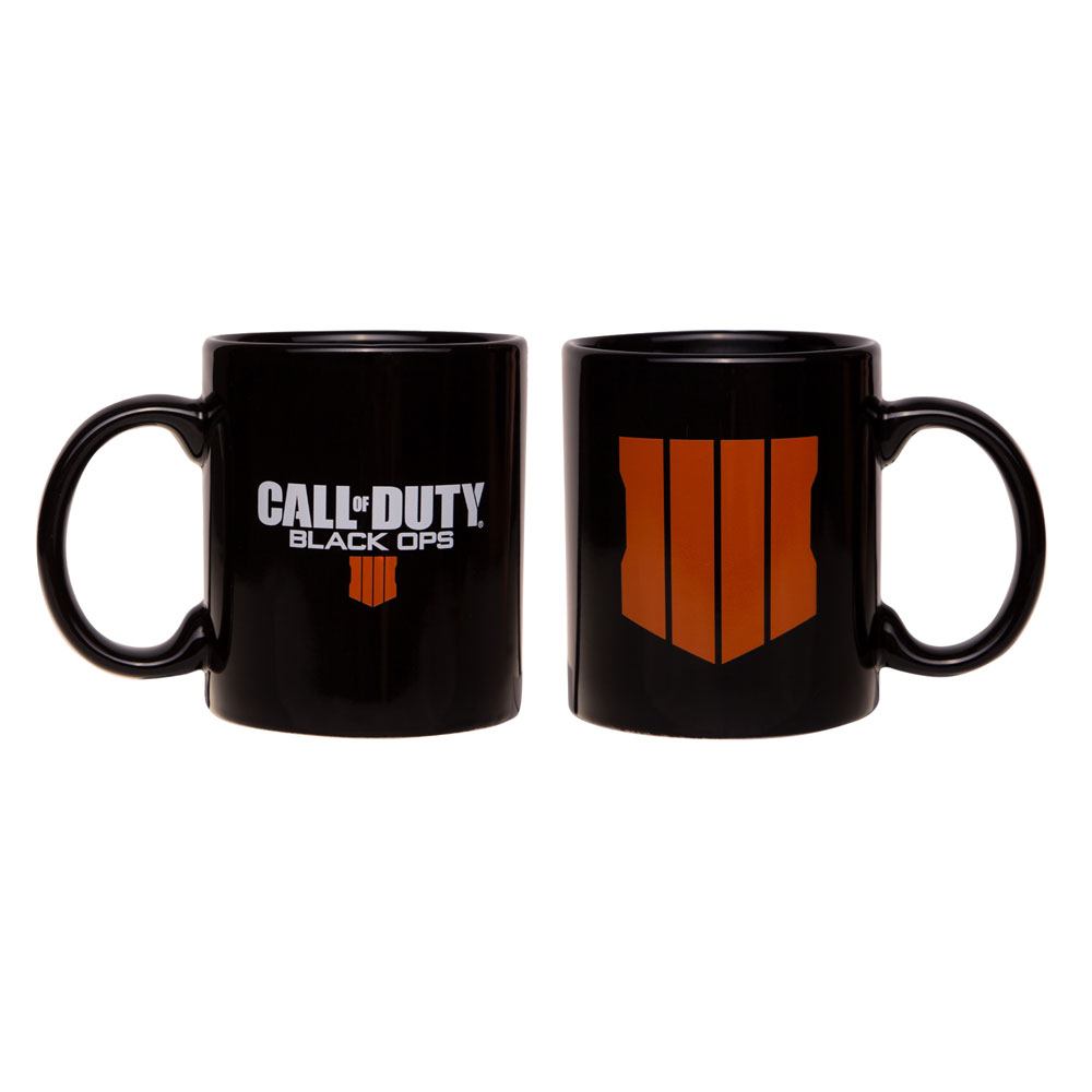 Call of Duty Black Ops 4 mug Logo Black