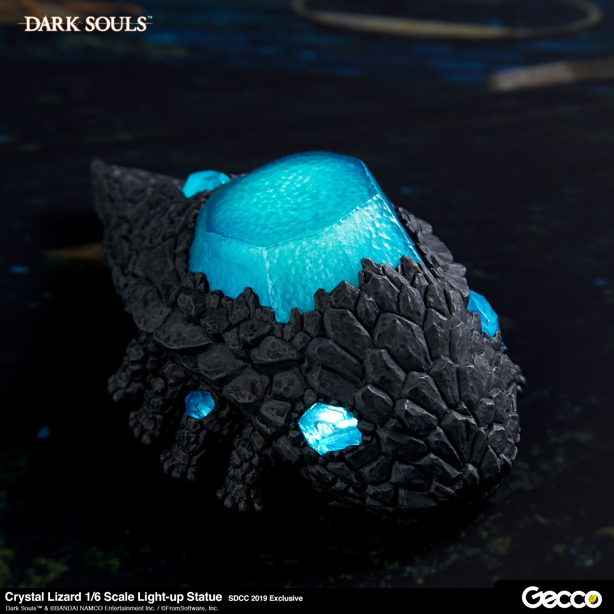 Dark Souls statuette PVC 1/6 Crystal Lizard SDCC 2019 Exclusive 13 cm