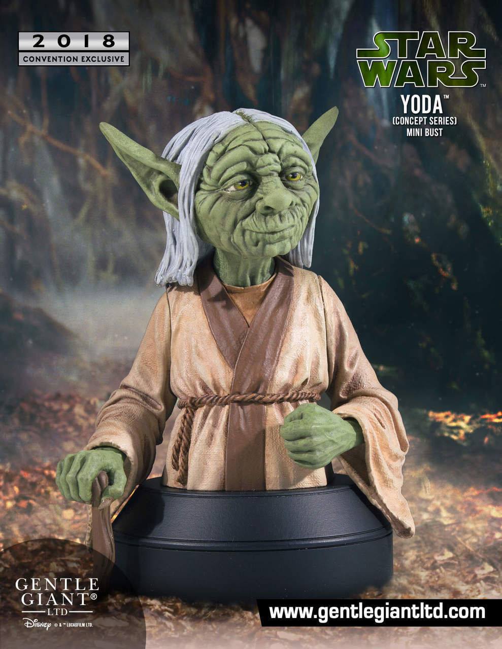 Star Wars buste 1/6 Yoda Concept Series SDCC 2018 Exclusive 16 cm