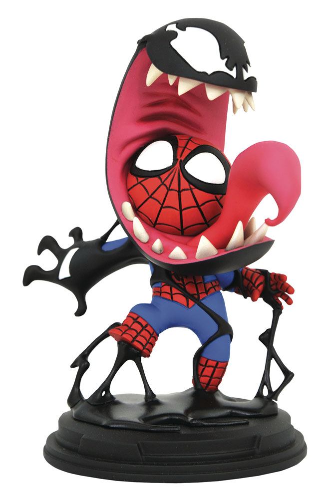 Marvel Comics mini statuette Animated Series Venom & Spider-Man 13 cm