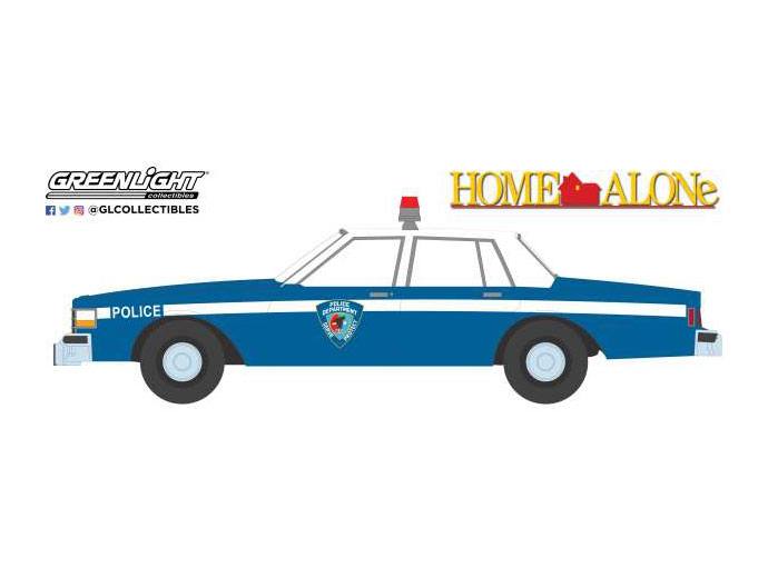 Maman, j\'ai rat l\'avion  1986 Chevrolet Caprice Wilmette Illinois Police 1/64 mtal