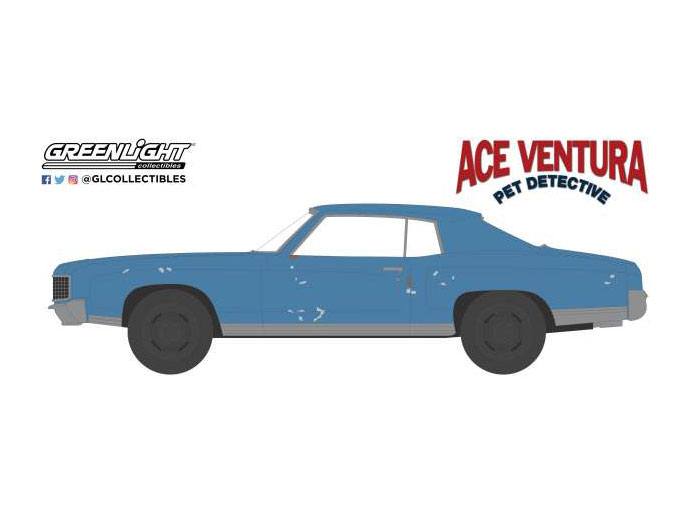 Ace Ventura, dtective chiens et chats 1972 Chevrolet Monte Carlo 1/64 mtal
