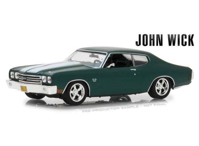 John Wick 2 1970 Chevrolet Chevelle SS396 1/43 mtal