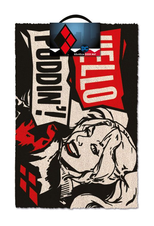 DC Comics paillasson Harley Quinn Hello Puddin\' 40 x 60 cm