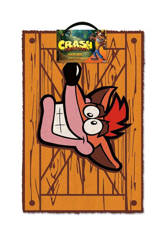 Crash Bandicoot paillasson Extra Life Crate 40 x 60 cm