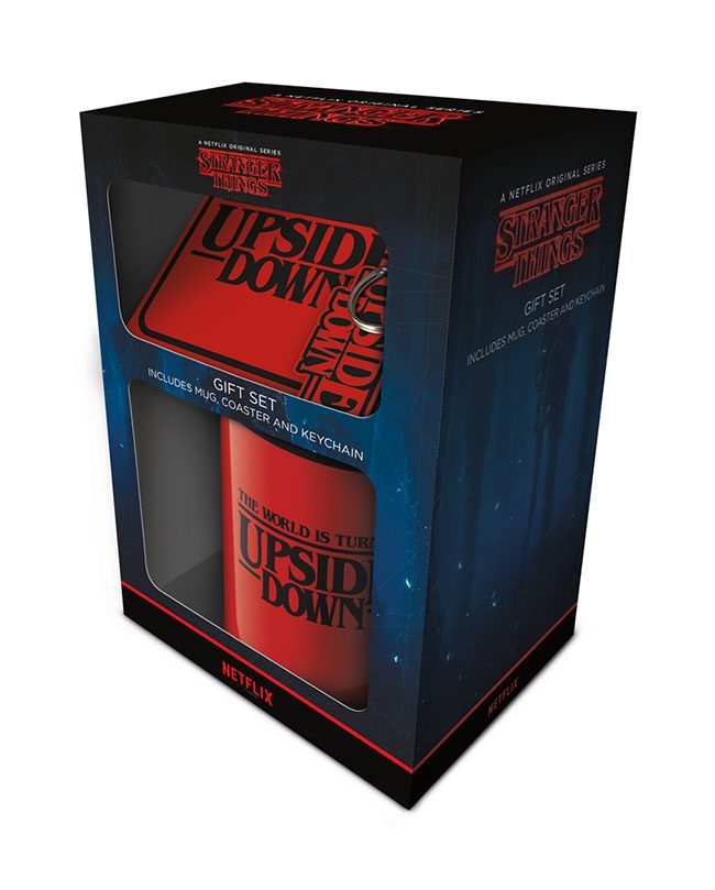 Stranger Things coffret cadeau The World Is Turning Upside Down