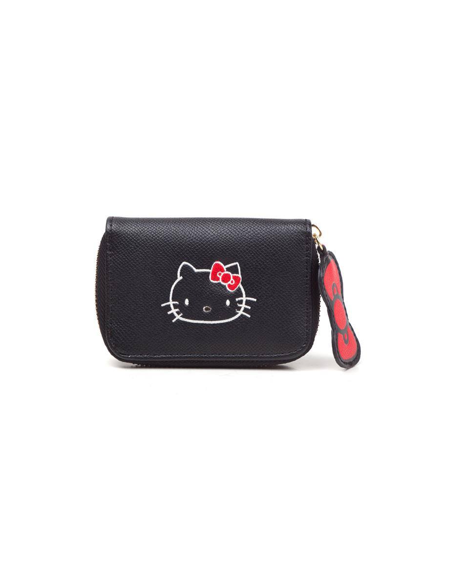 Hello Kitty porte-monnaie femme Black Kitty