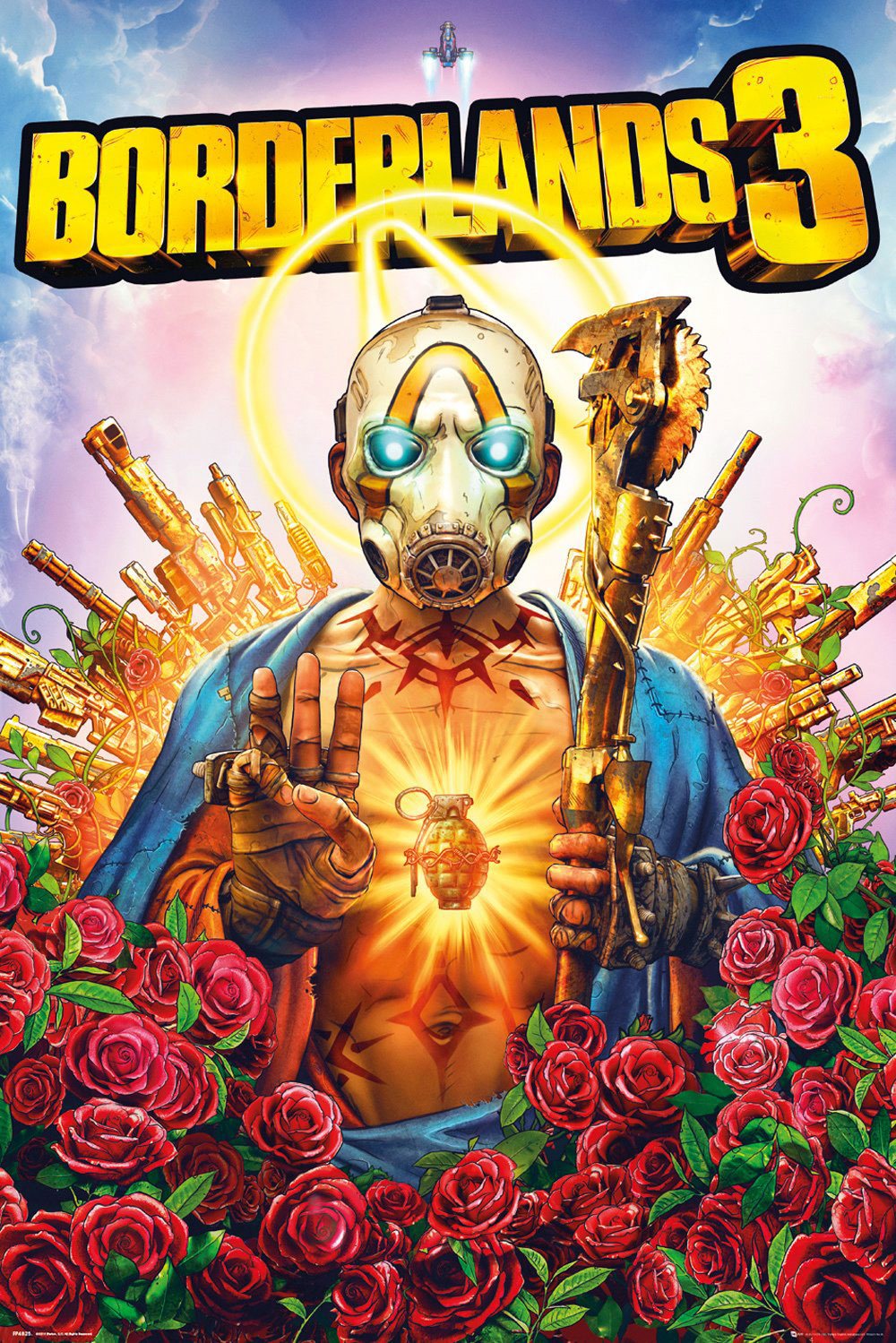 Borderlands 3 pack posters Cover 61 x 91 cm (5)