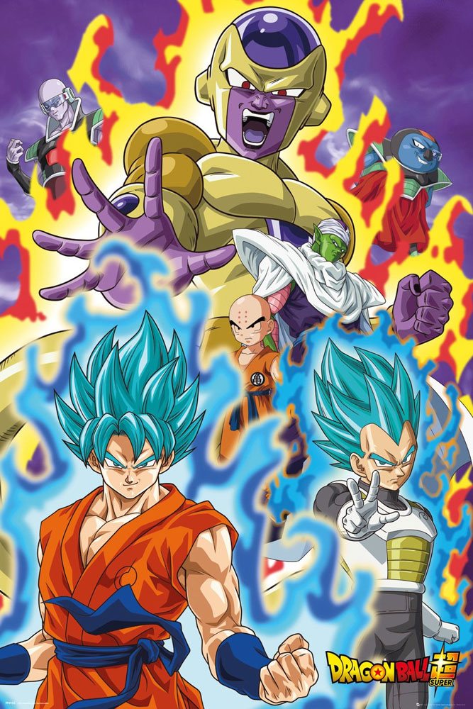 Dragon Ball Super pack posters God Super 61 x 91 cm (5)