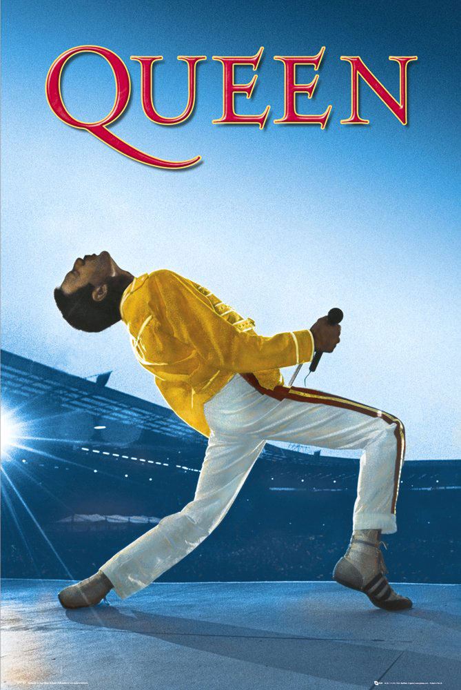 Queen pack posters Wembley 61 x 91 cm (5)