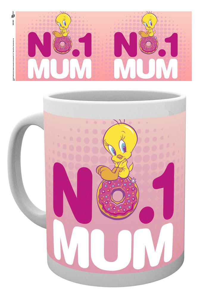 Looney Tunes mug Number One Mum Mothers Day