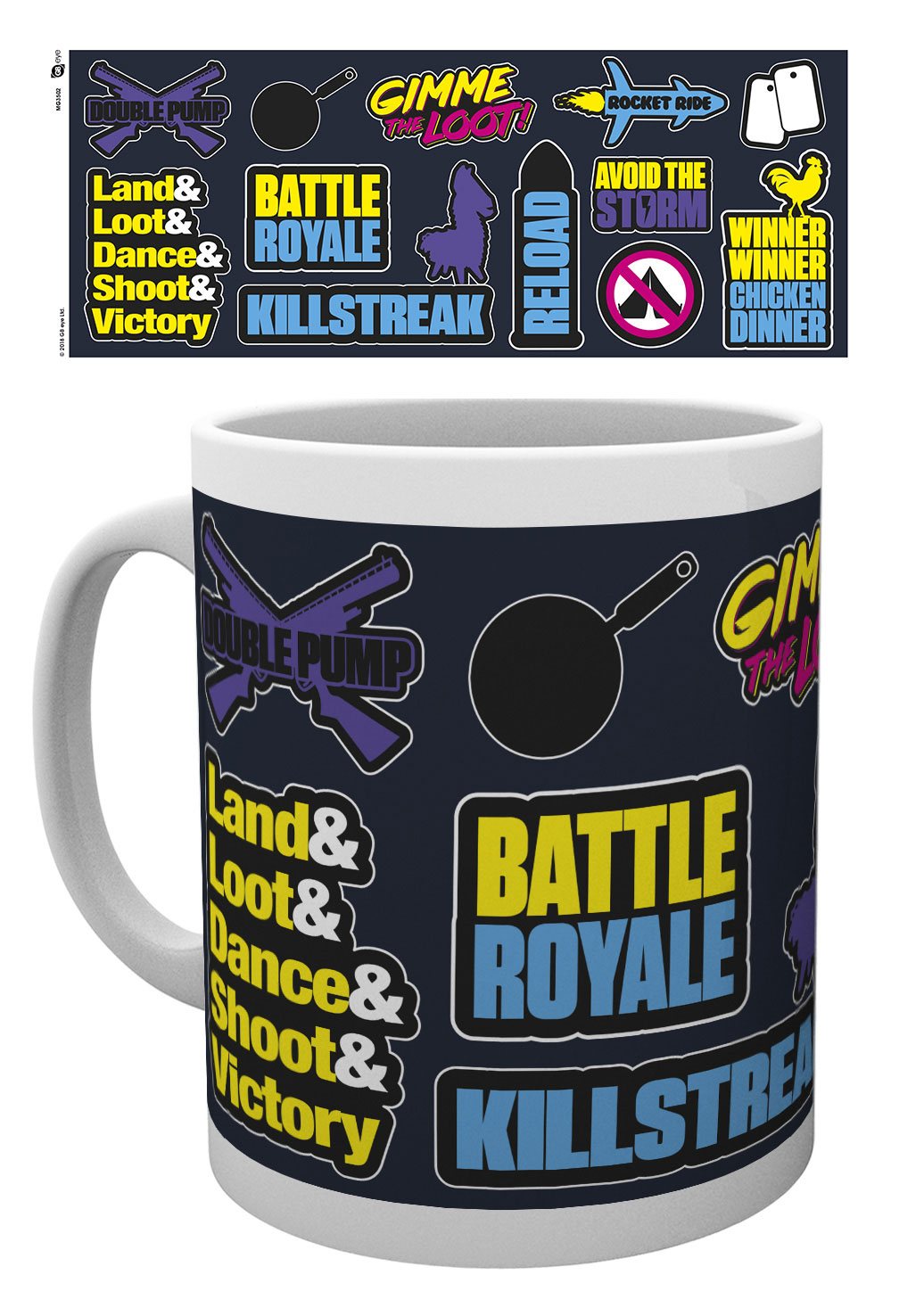 Battle Royale mug Infographic