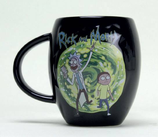 Rick et Morty mug Oval Portal