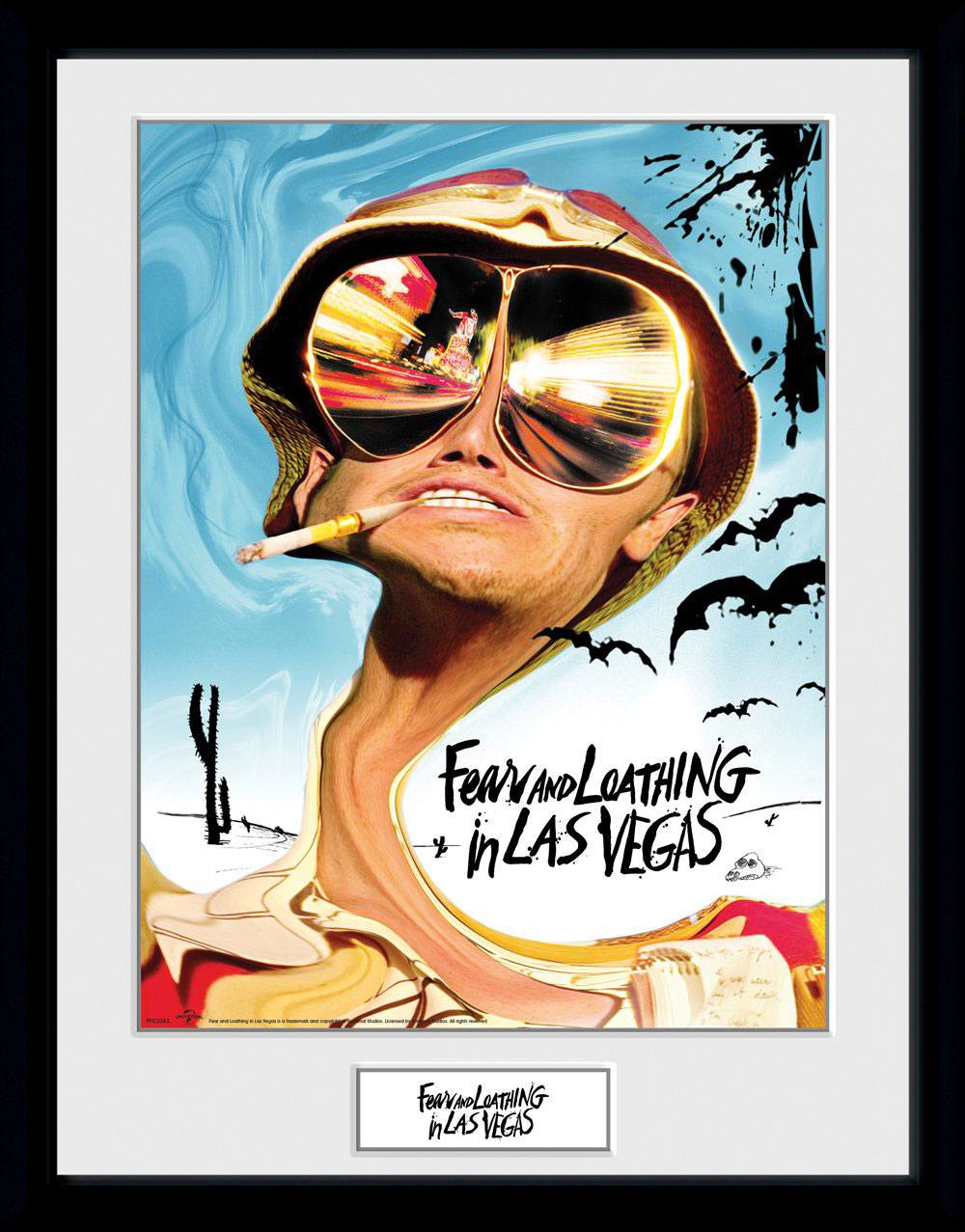 Las Vegas Parano poster encadr Key Art 45 x 34 cm