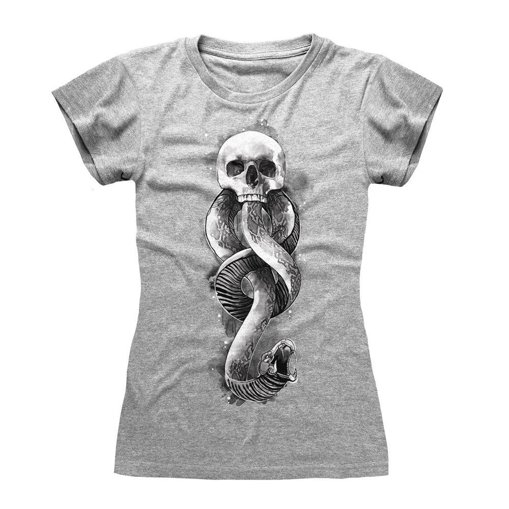 Harry Potter T-Shirt femme Dark Arts Snake (XL)