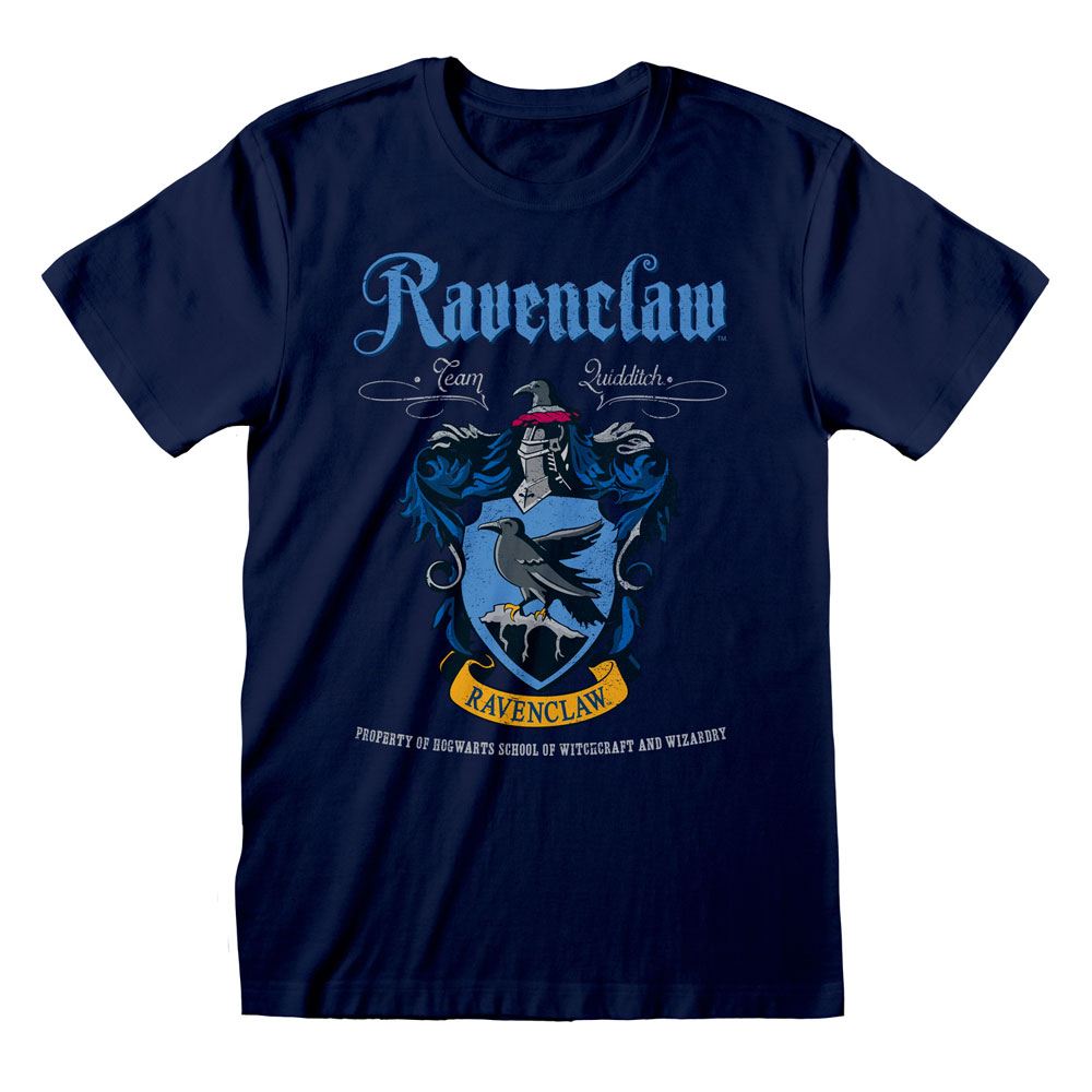 Harry Potter T-Shirt Ravenclaw Blue Crest (L)