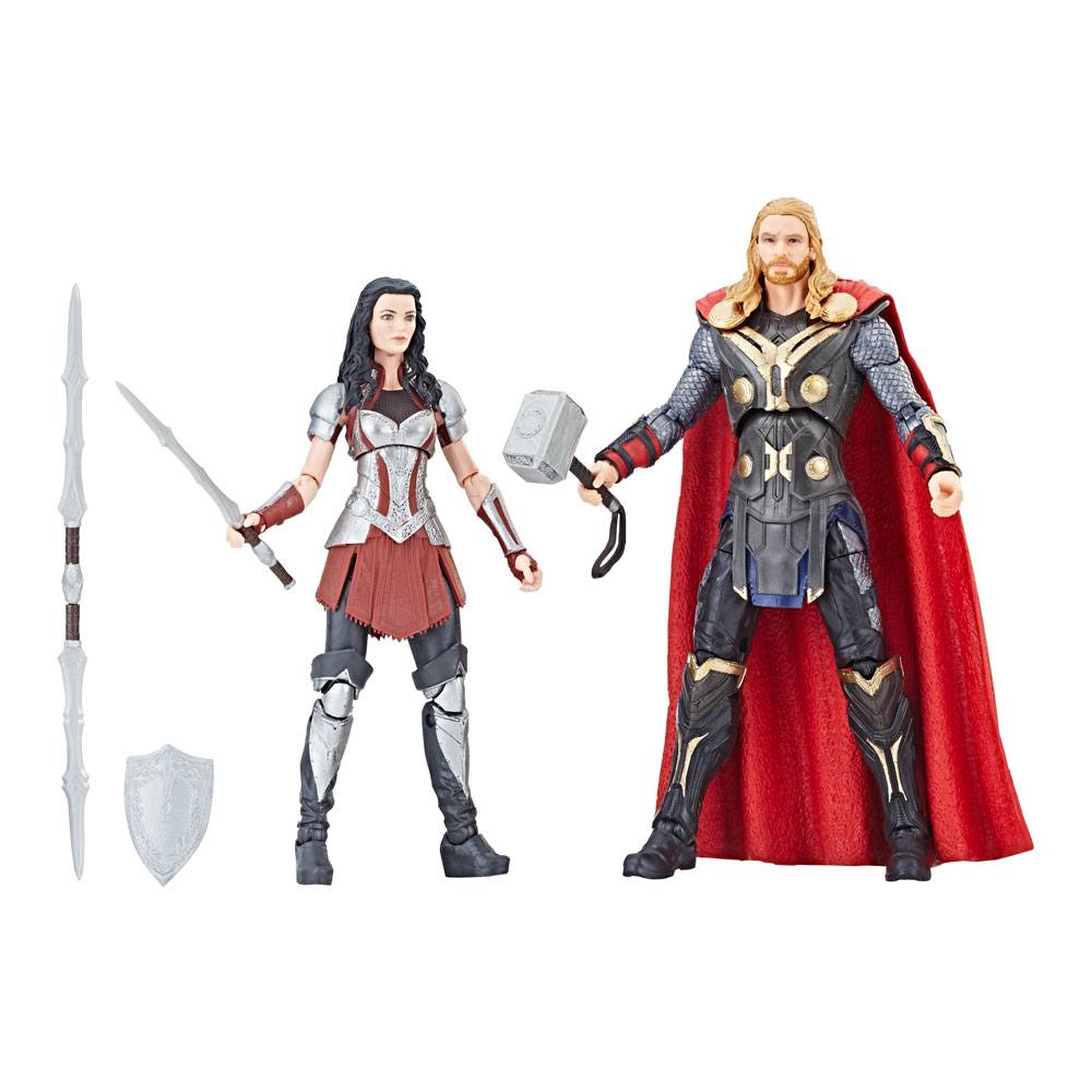 Thor : Un monde obscur Marvel Legends Series pack 2 figurines Thor & Sif 15 cm