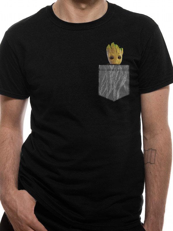 Les Gardiens de la Galaxie 2 T-Shirt Cosy Groot Pocket (XL)