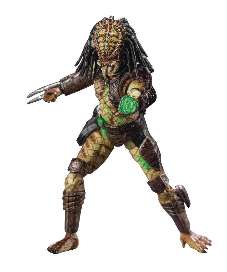Predator 2 figurine 1/18 Battle Damaged City Hunter Previews Exclusive 11 cm