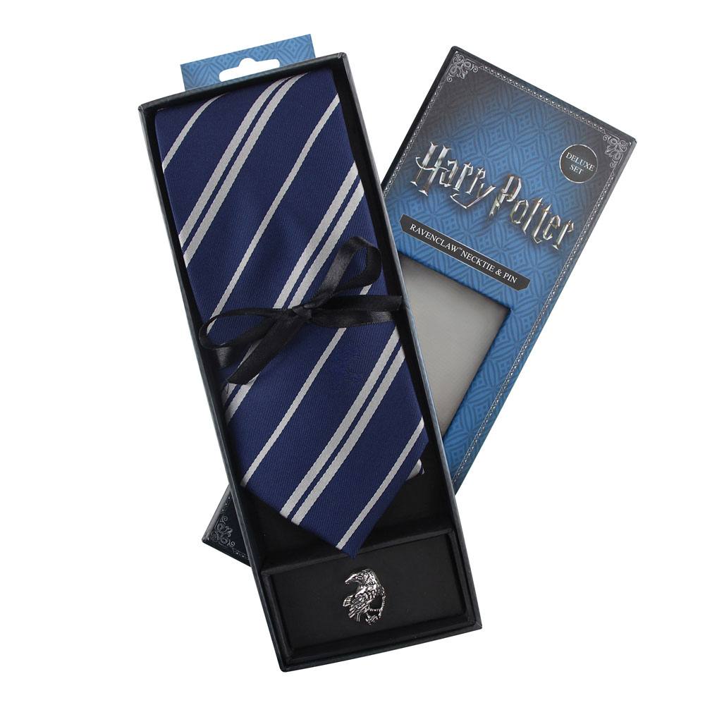 Harry Potter set cravate & badge Ravenclaw