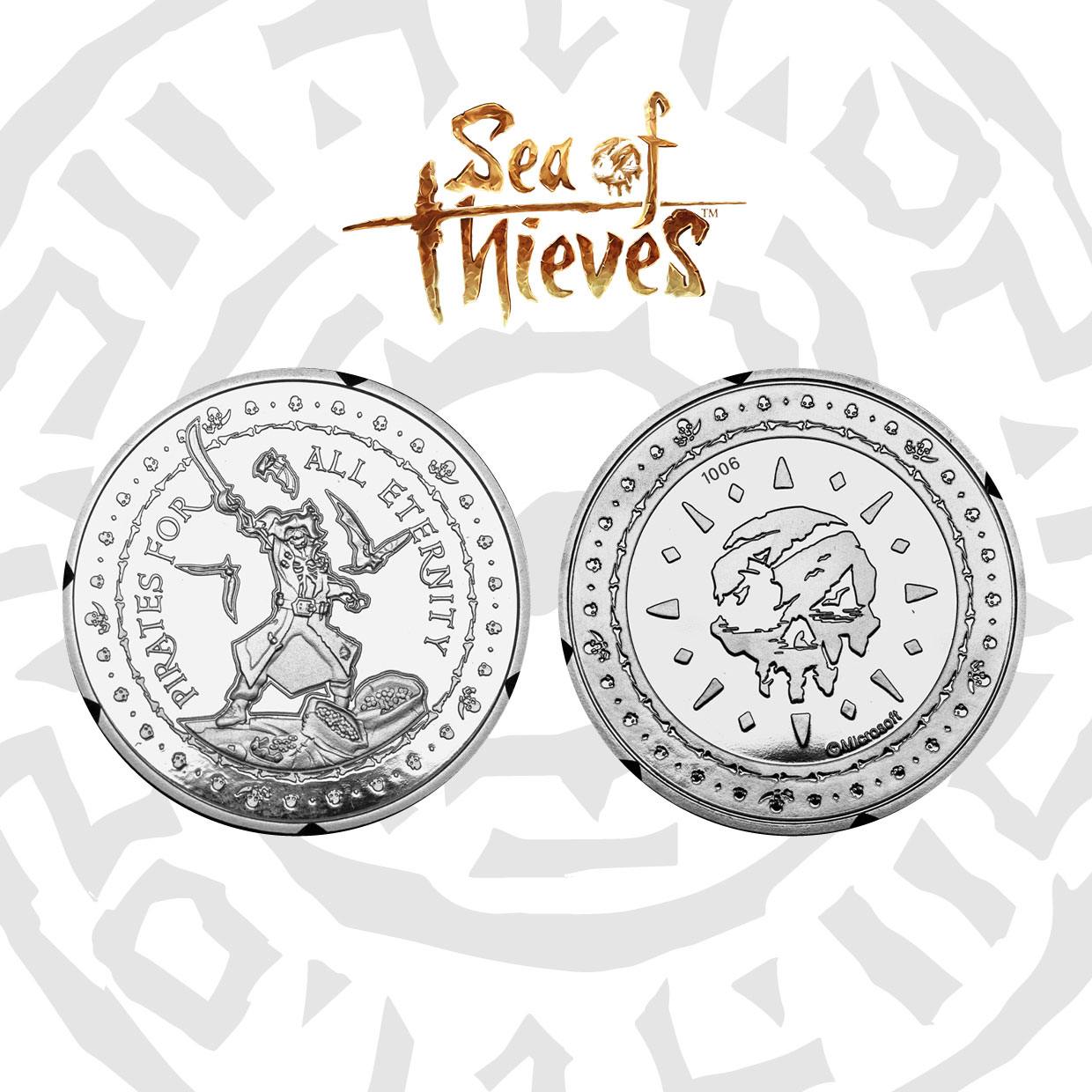 Sea of Thieves pice de collection Pirates For All Eternity Silver Edition