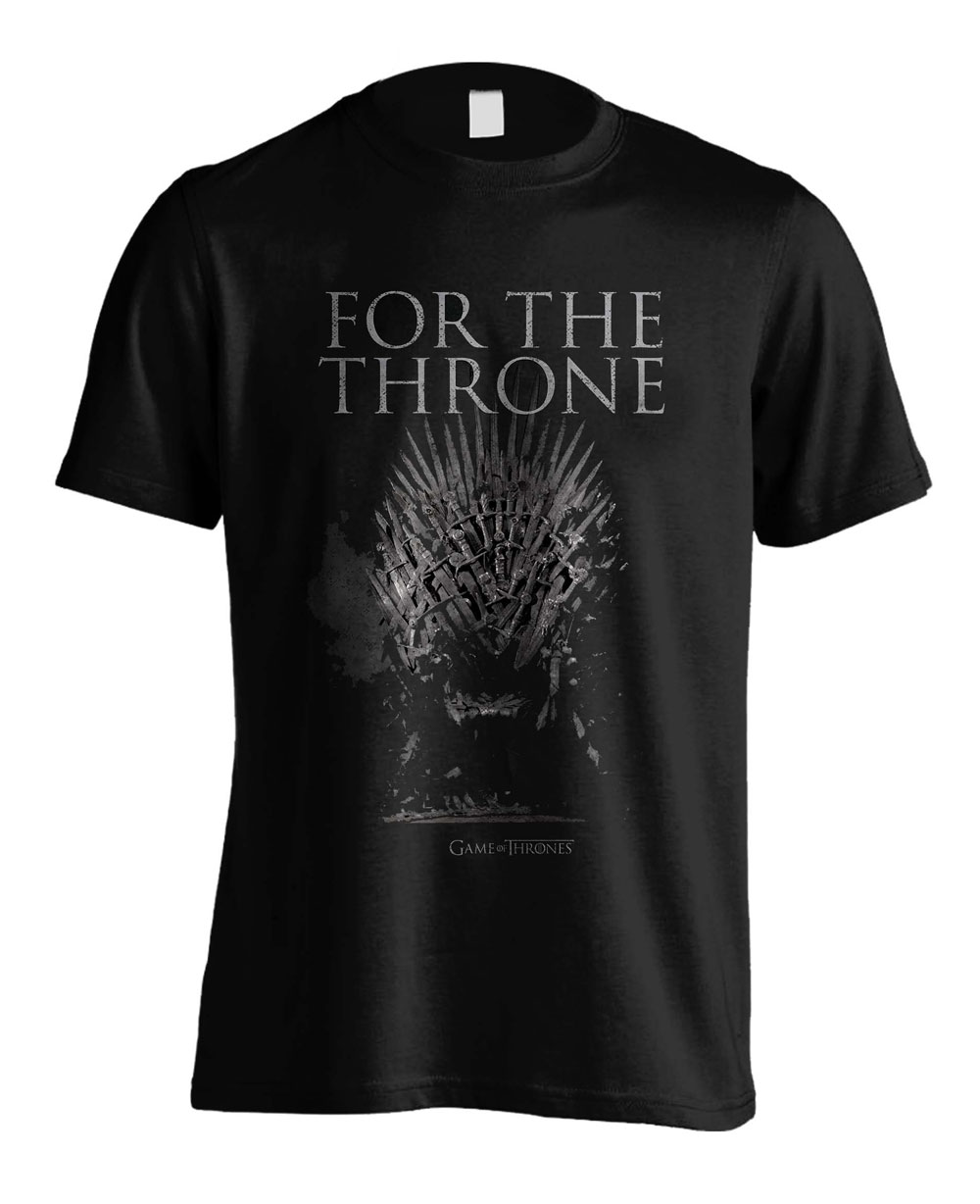 Le Trne de Fer T-Shirt The Throne Is Waiting  (M)