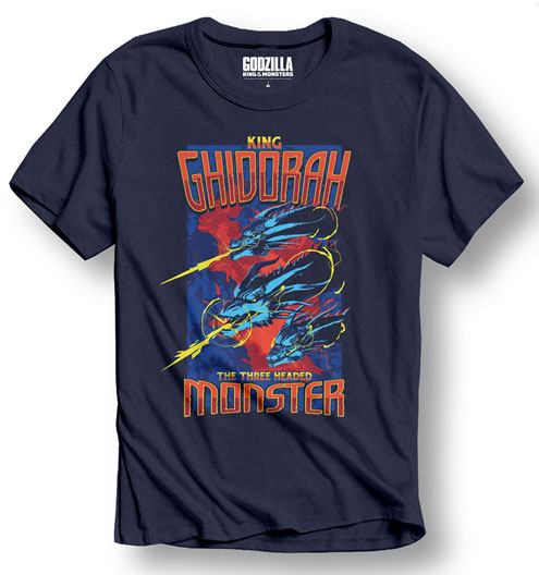 Godzilla T-Shirt King Ghidorah (L)