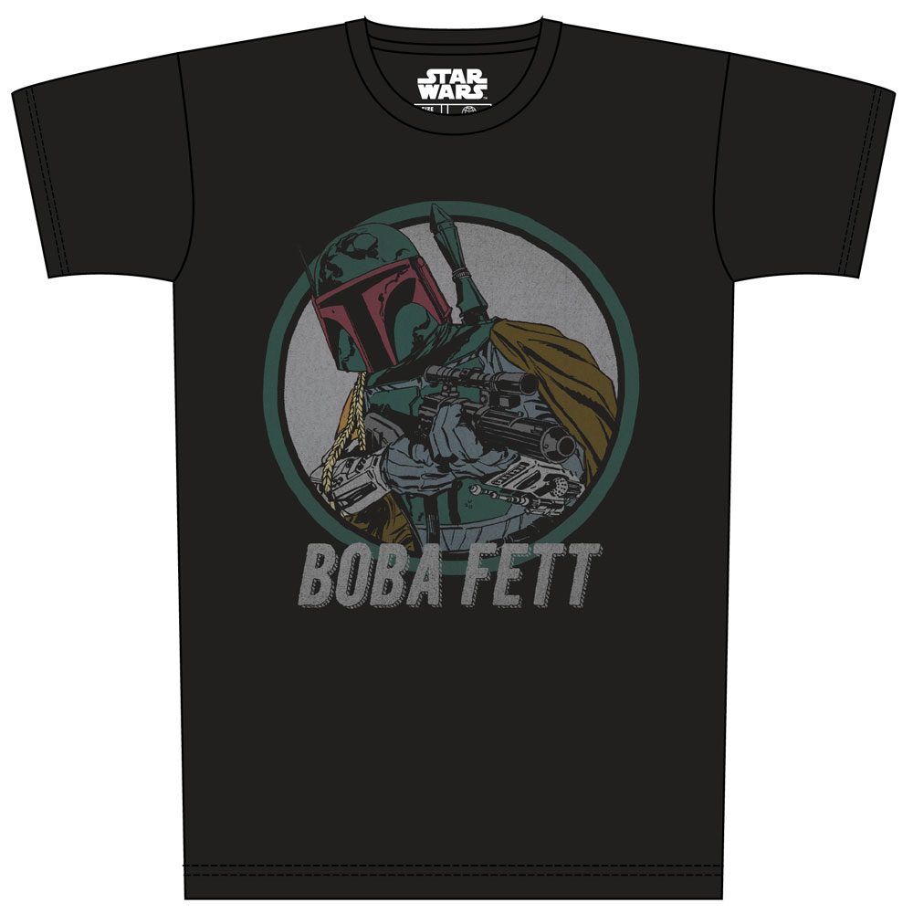 Star Wars T-Shirt Boba Fett Poster (L)