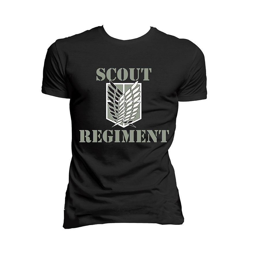 Attack on Titan T-Shirt Scout Regiment (L)