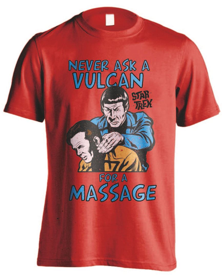 Star Trek T-Shirt Vulcan Massage (XL)