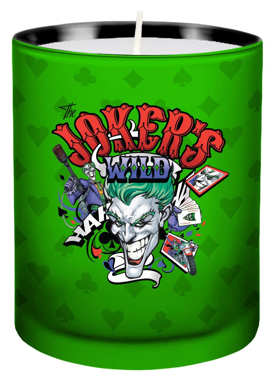DC Comics bougie verre Joker 6 x 7 cm