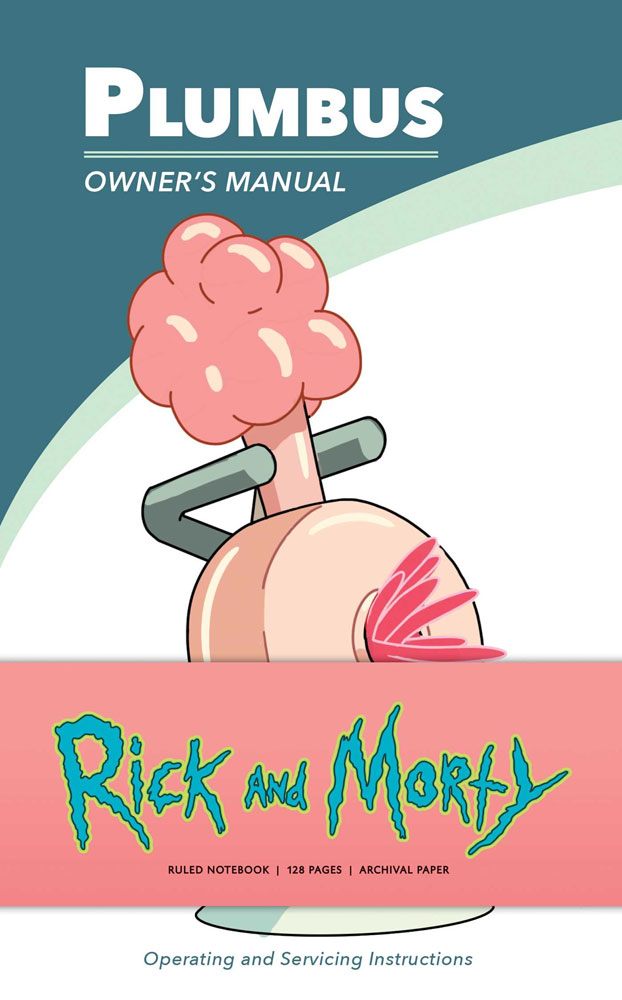 Rick et Morty carnet de notes Plumbus