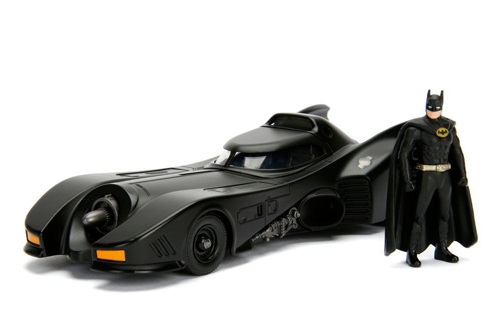 Batman 1/24 Build N\' Collect Diecast Kit 1989 Batmobile mtal avec figurine