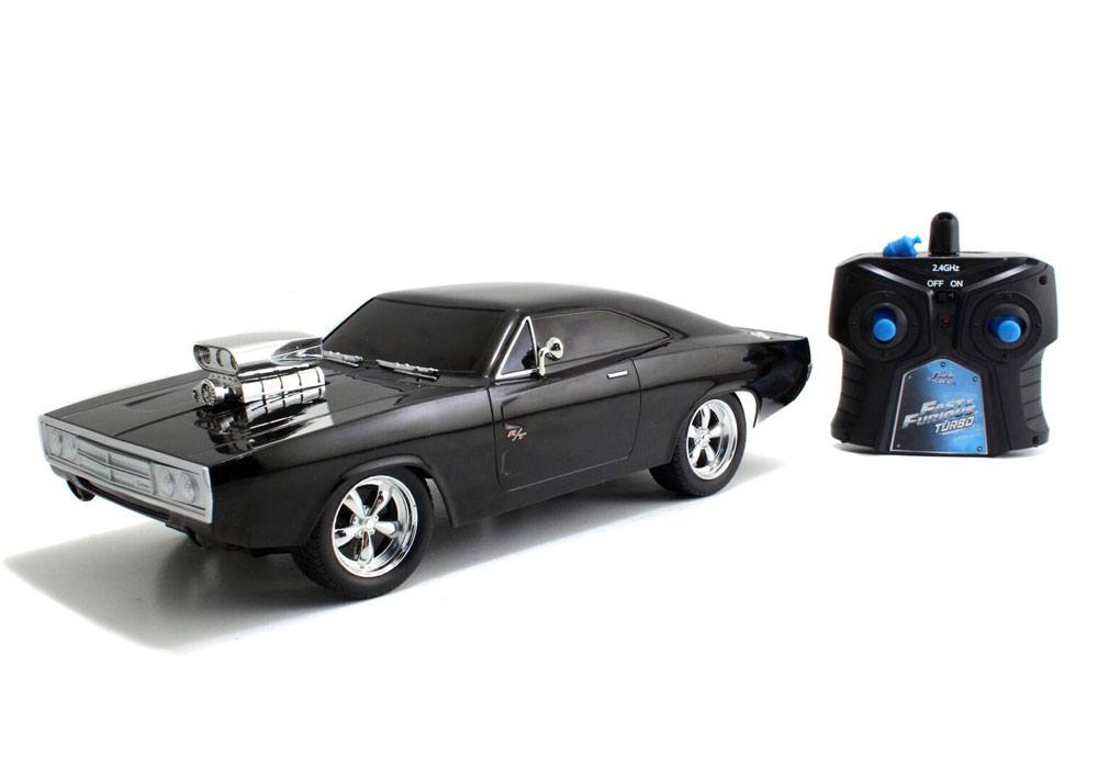 Fast & Furious vhicule radiocommand 1/16 Dom \'s 1970 Dodge Charger R/T