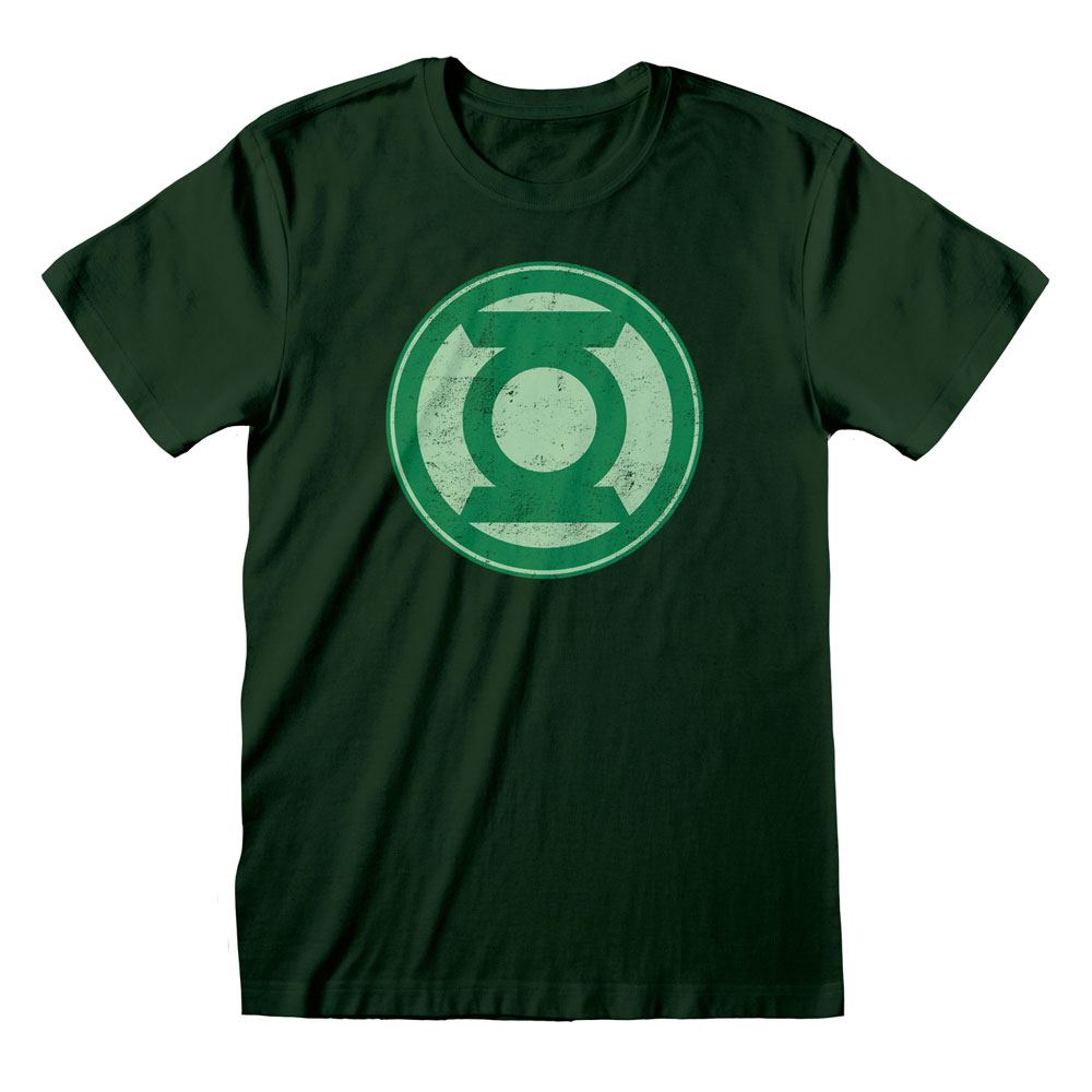 DC Green Lantern T-Shirt Distressed Logo (M)