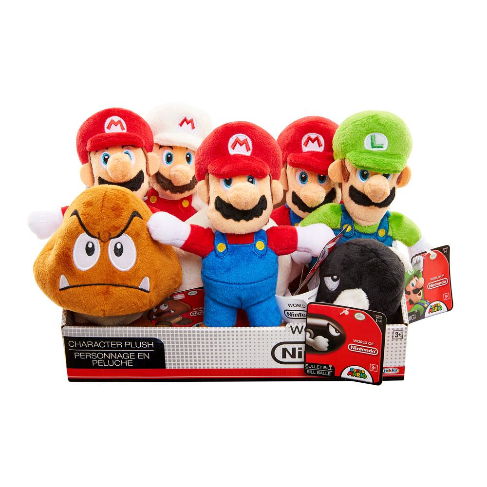 Super Mario Bros. U prsentoir peluches World of Nintendo 19 cm (8)