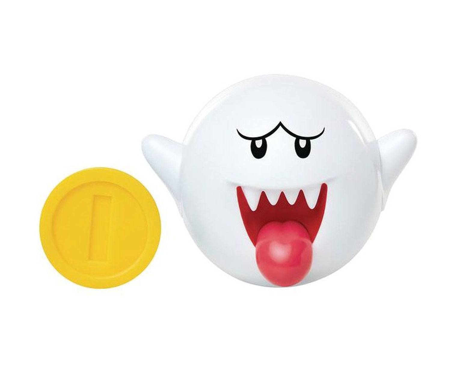 World of Nintendo figurine Boo with Coin 6 cm
