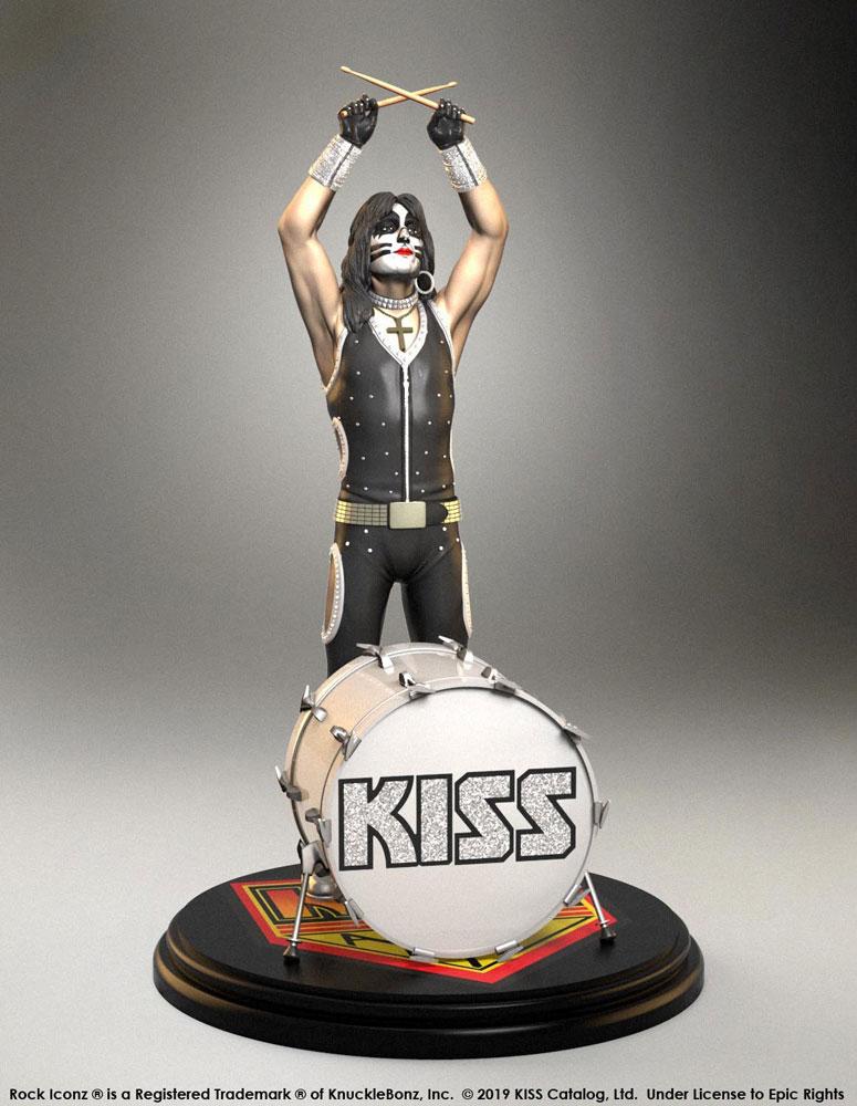 Kiss statuette Rock Iconz 1/9 The Catman (ALIVE!) 20 cm
