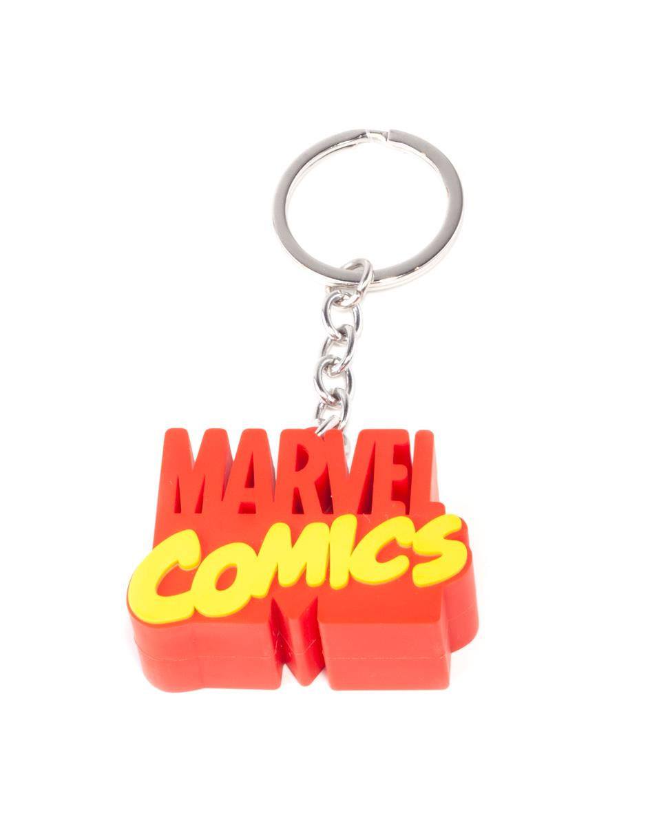 Marvel Comics porte-cls caoutchouc 3D Logo