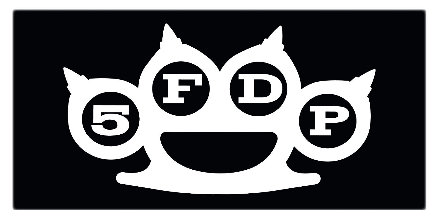 Five Finger Death Punch serviette de bain Logo 150 x 75 cm