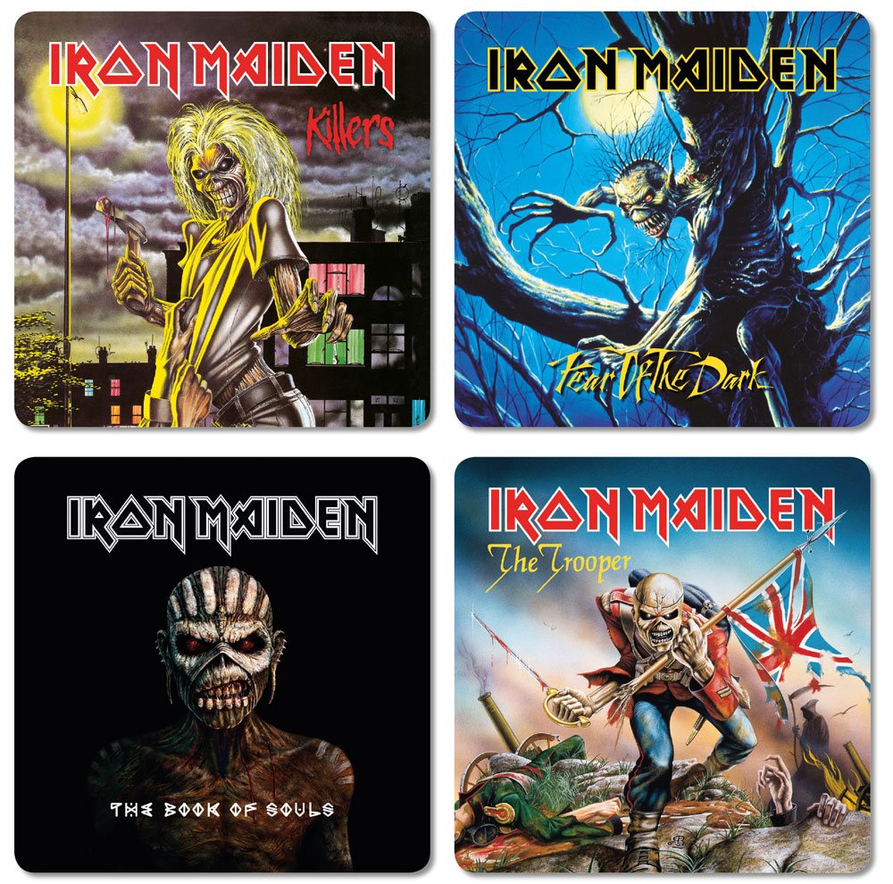 Iron Maiden sous-verres (4)
