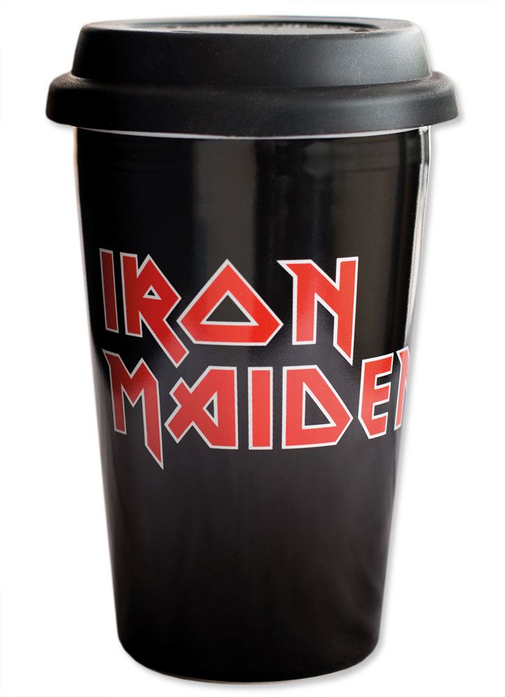 Iron Maiden mug de voyage Logo