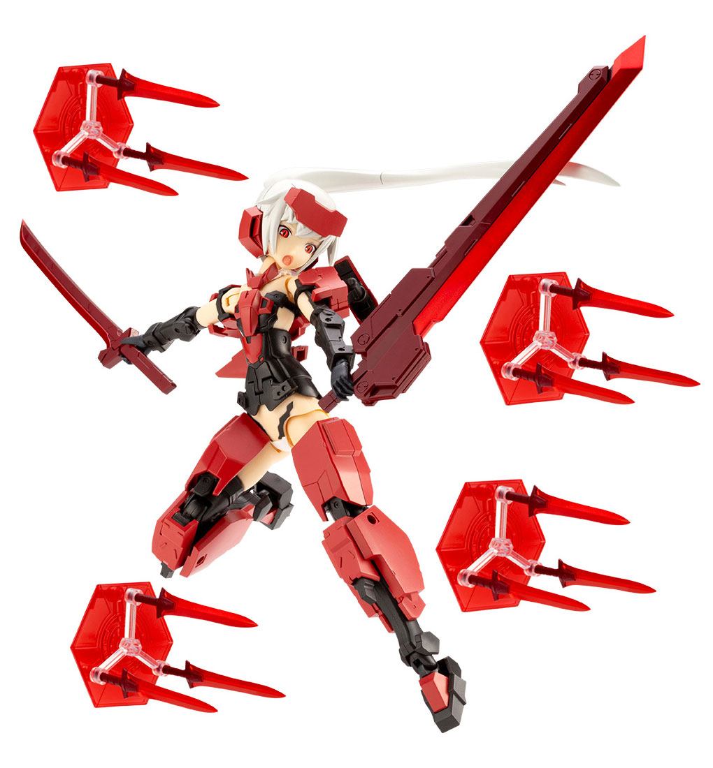 Frame Arms Girl figurine Plastic Model Kit & Weapon Set Jinrai 15 cm