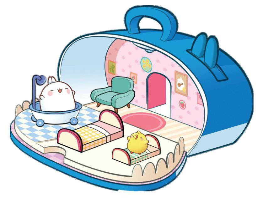 Molang playset 3in1