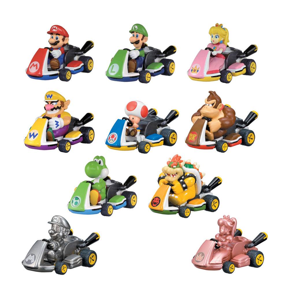 Mario Kart prsentoir voitures  friction Mystery Pack (12)